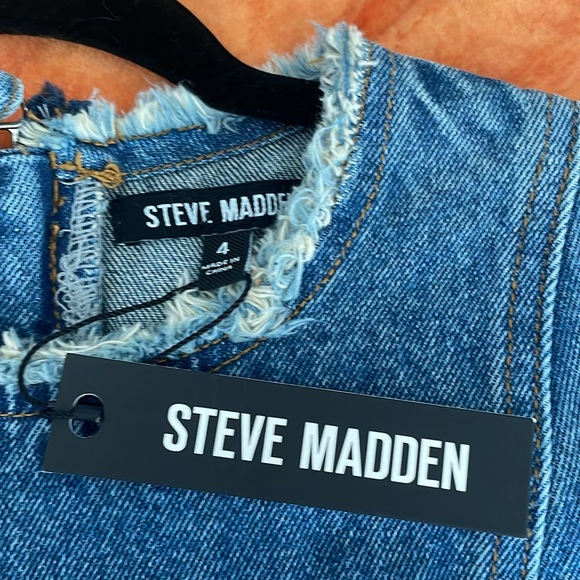 NWT STEVE MADDEN DENIM SOLARA MINI - Picture 12 of 12